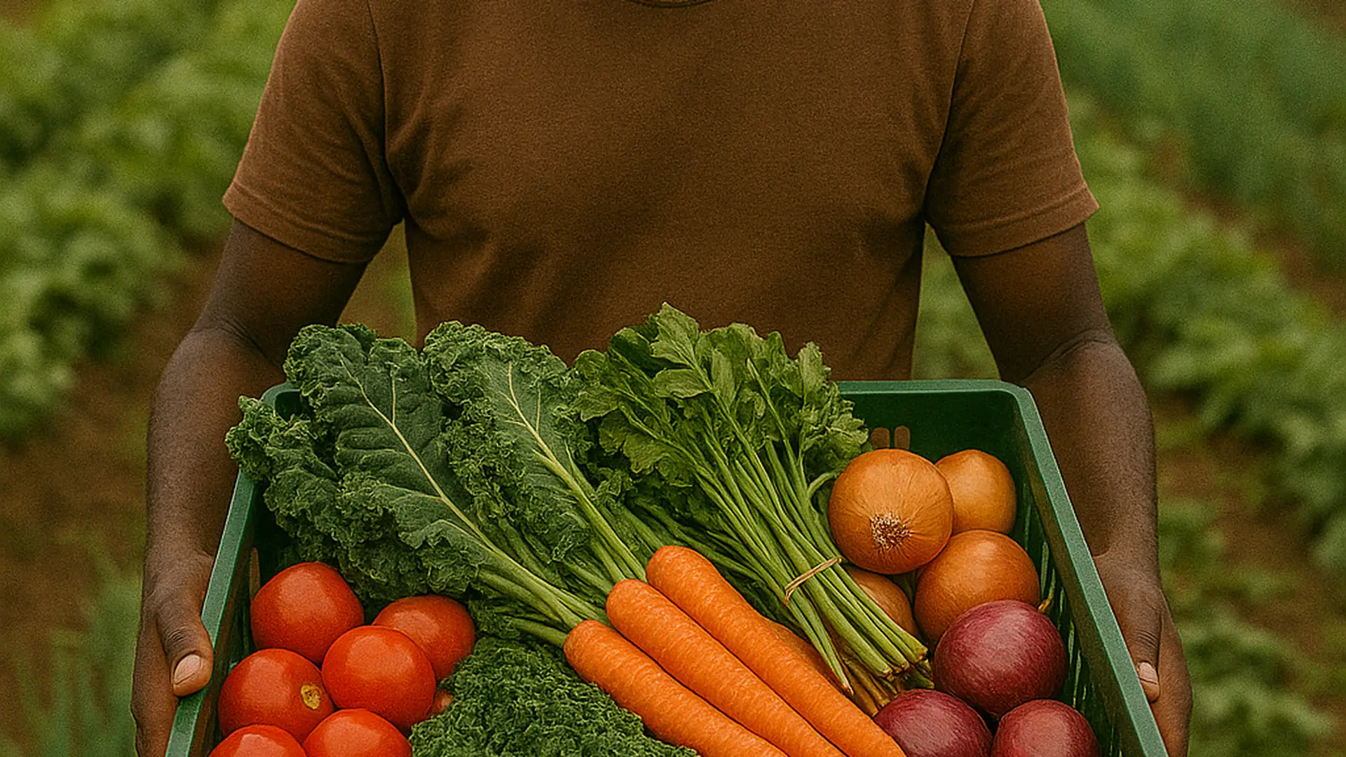 Agriland Fresh Vegetables Harvesting